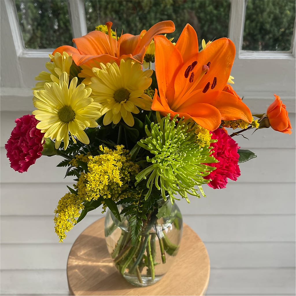 Bold & Bright – A Florist Original – Pavilions, Pleasanton CA