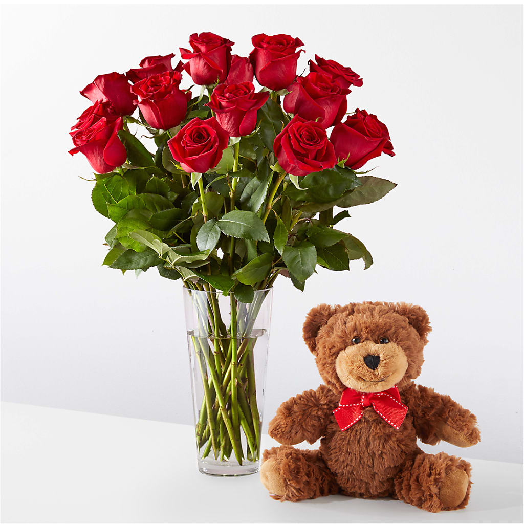 Romantic Long Stem Red Rose Bouquet Bundles – Pavilions, Pleasanton CA