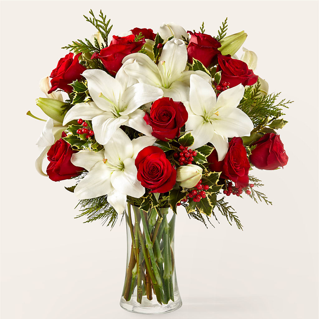 Sparkling Snowflakes Bouquet – Pavilions, Pleasanton CA