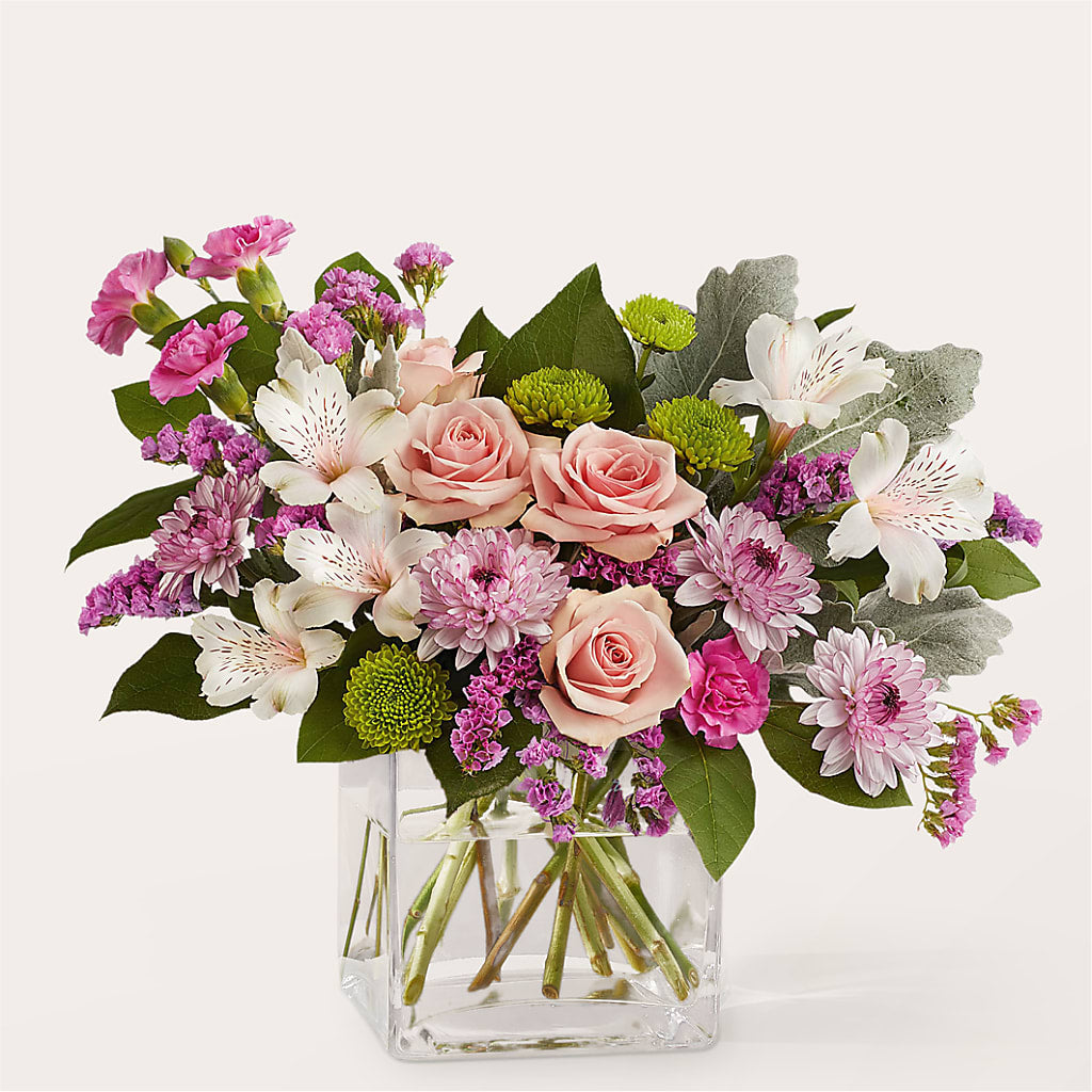 Pink Suede Bouquet – Pavilions, Pleasanton CA