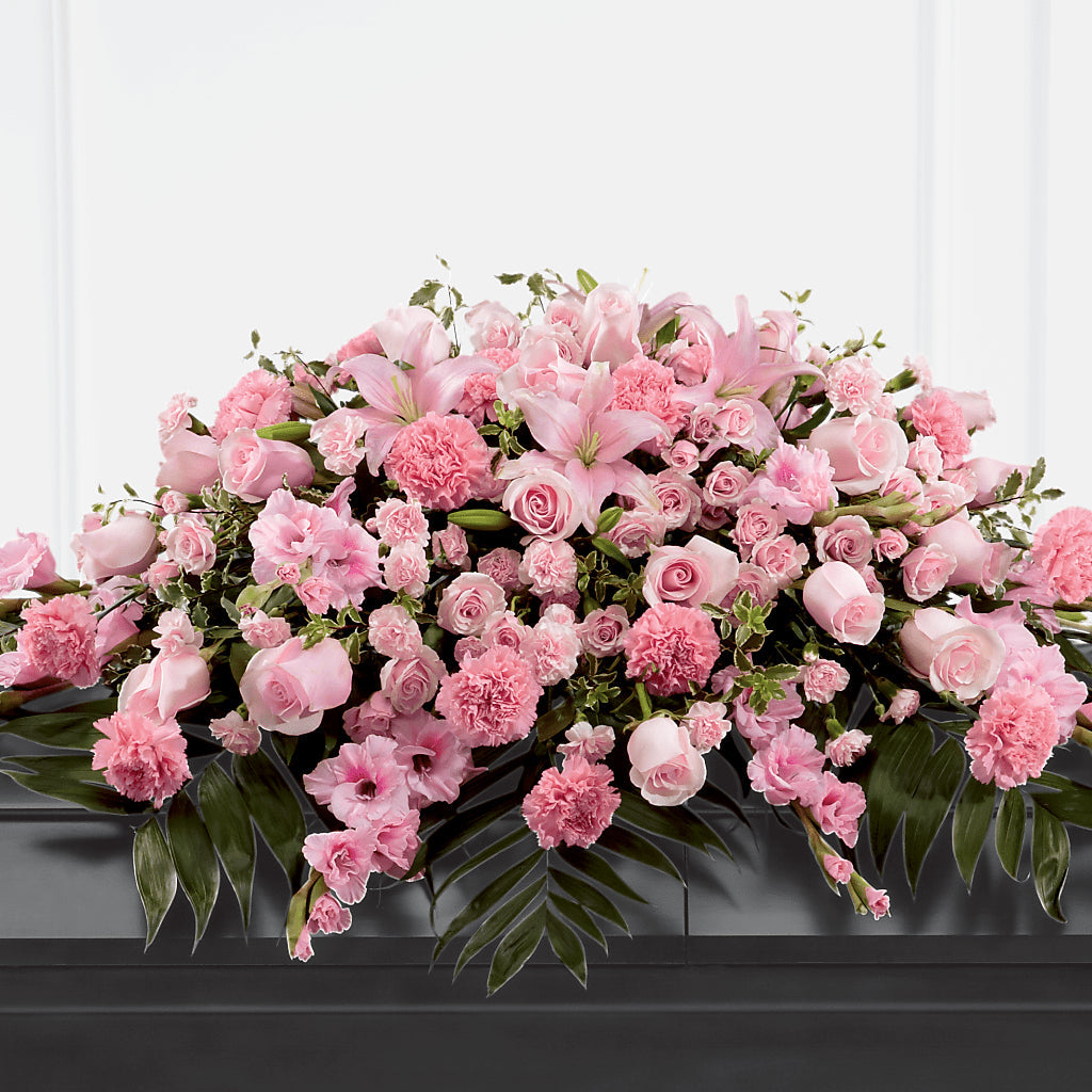 Garden of Comfort Casket Spray (Standard) – Pavilions, Pleasanton CA