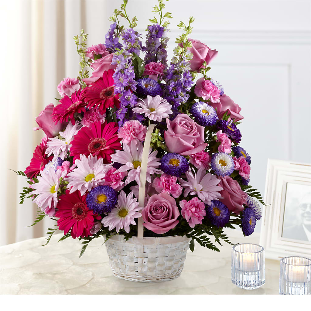 Pastel Peace Basket – Pavilions, Pleasanton CA