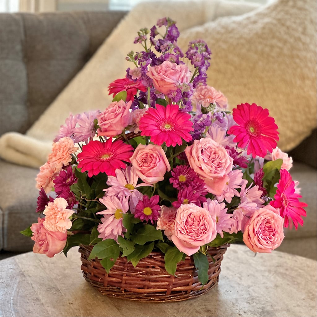 Pastel Peace Basket – Pavilions, Pleasanton CA