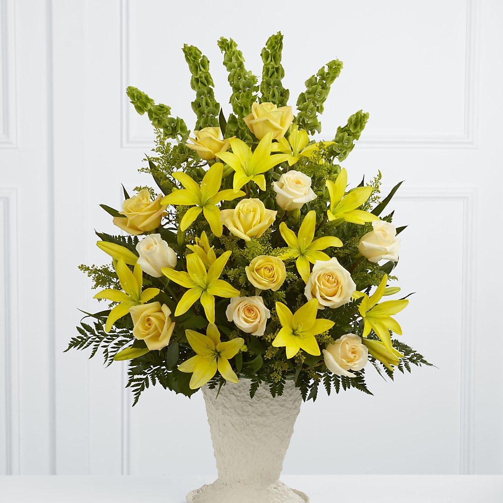 Golden Memories Arrangement – Pavilions, Pleasanton CA