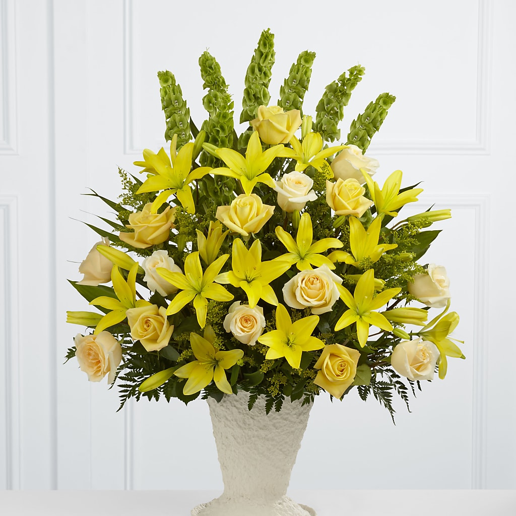 Golden Memories Arrangement – Pavilions, Pleasanton CA