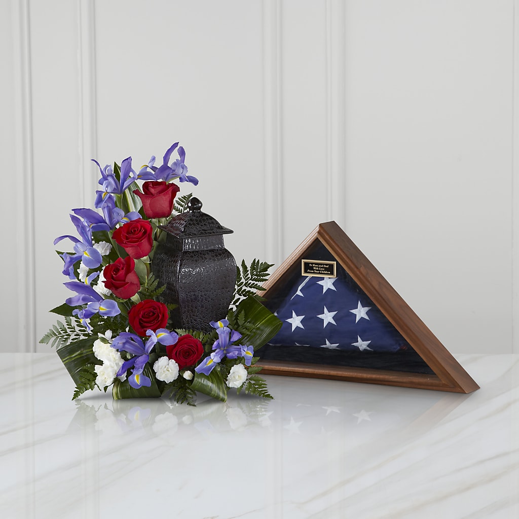 Patriotic Tribute Arrangement – Pavilions, Pleasanton CA