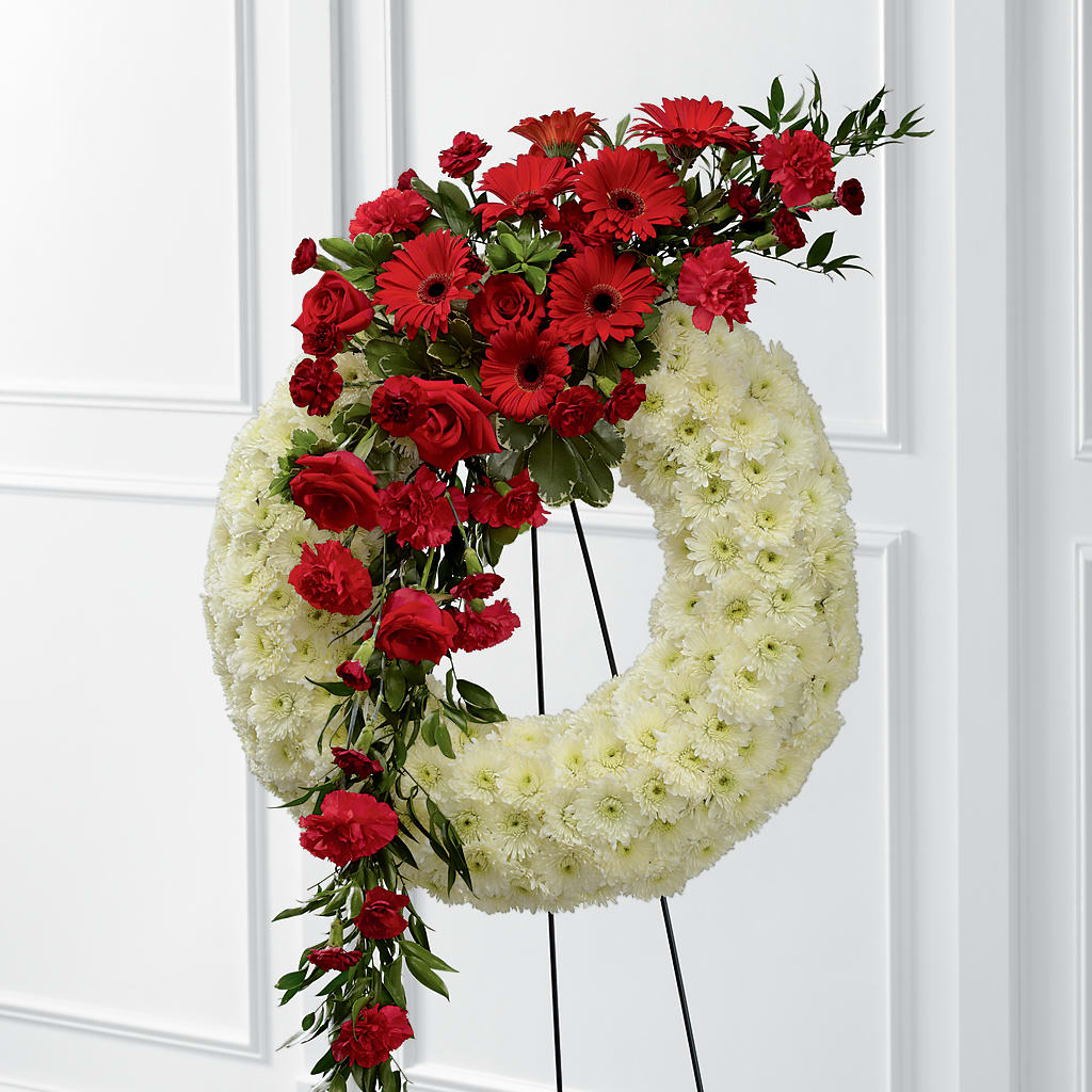Graceful Tribute Wreath – Pavilions, Pleasanton CA