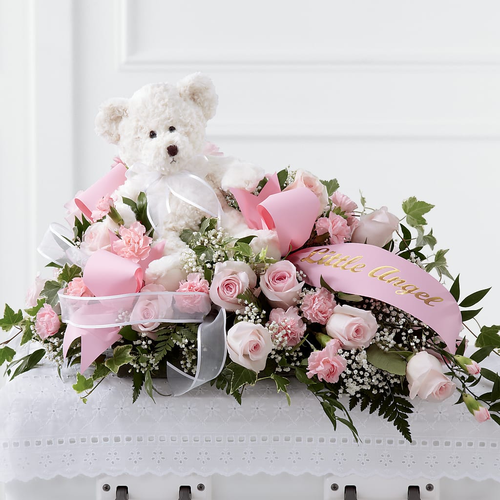 Touch of Sympathy Casket Spray – Pavilions, Pleasanton CA