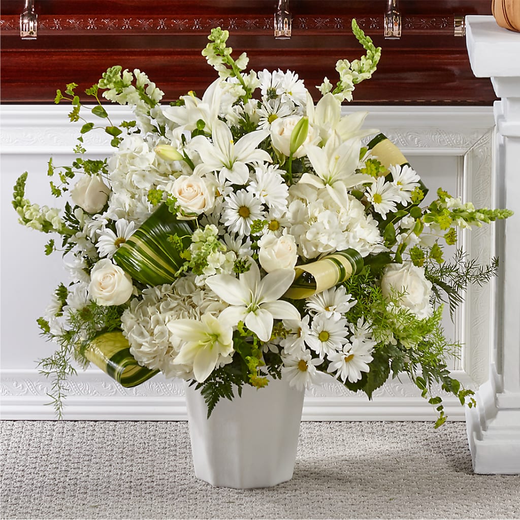 Thoughts of Tranquility Floor Basket – Pavilions, Pleasanton CA