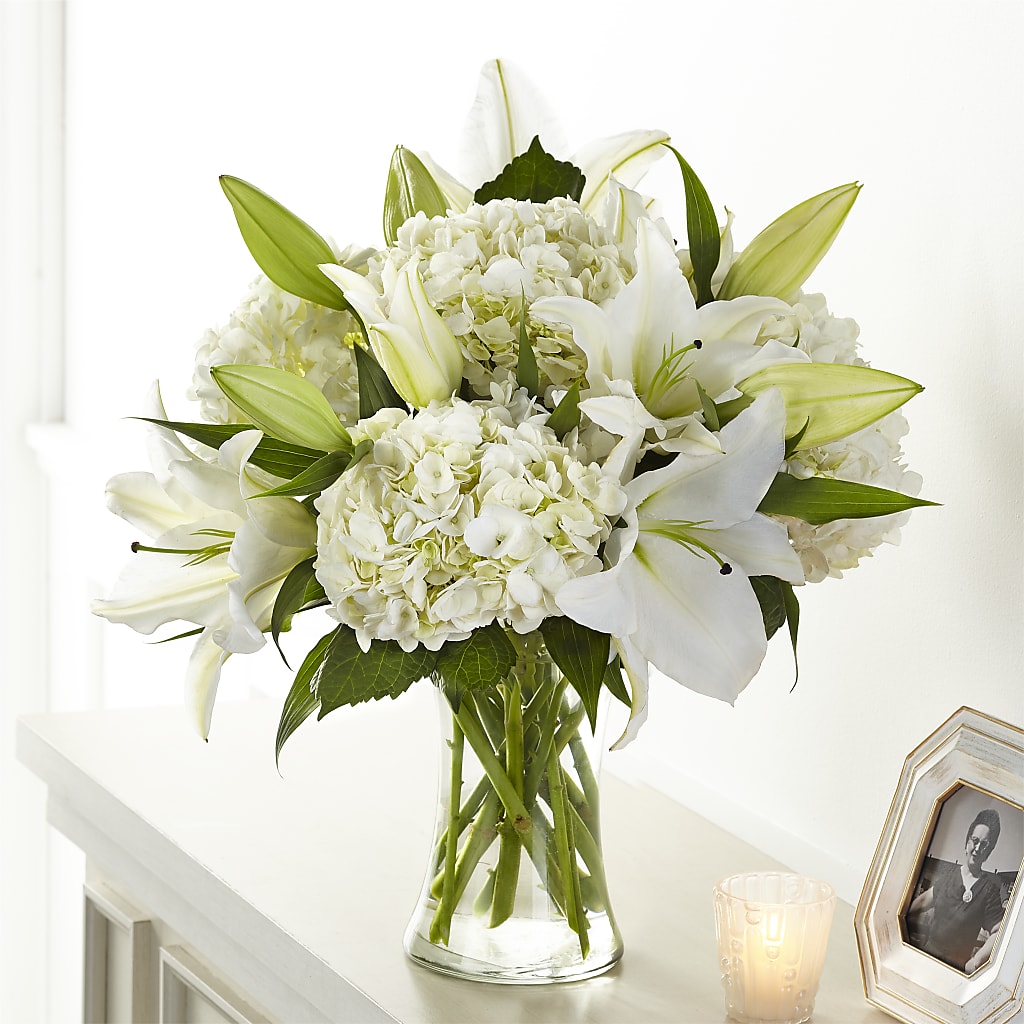 Compassionate Lily Bouquet – Pavilions, Pleasanton CA