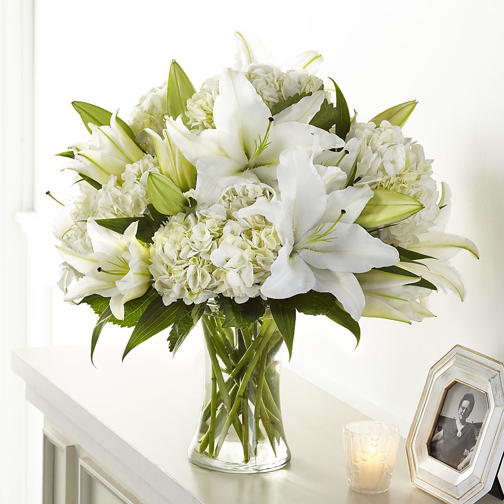Compassionate Lily Bouquet – Pavilions, Pleasanton CA