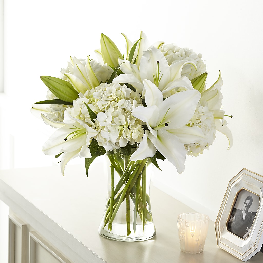 Compassionate Lily Bouquet – Pavilions, Pleasanton CA