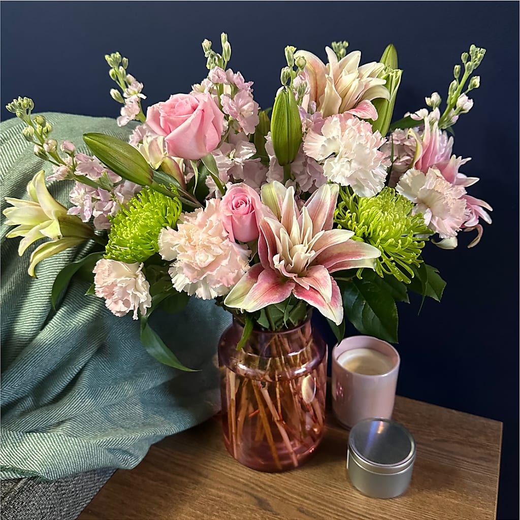 Pretty in Pink Bouquet – Pavilions, Pleasanton CA