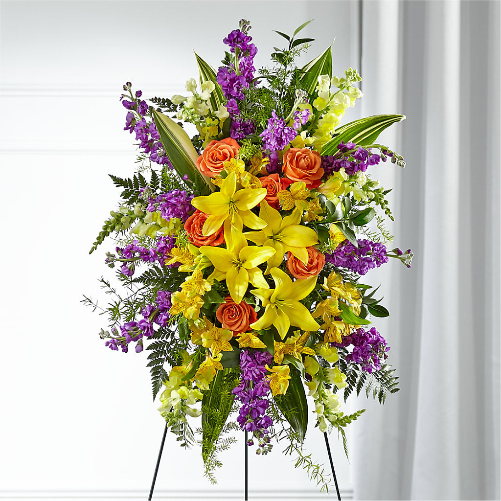Thoughtful Prayers Standing Spray – Pavilions, Pleasanton CA