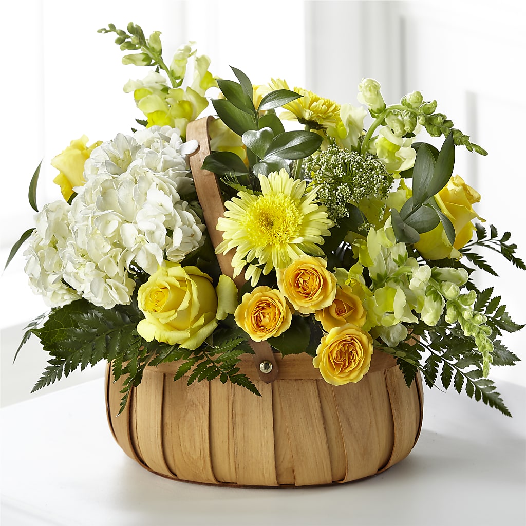 Rustic Remembrance Basket – Pavilions, Pleasanton CA