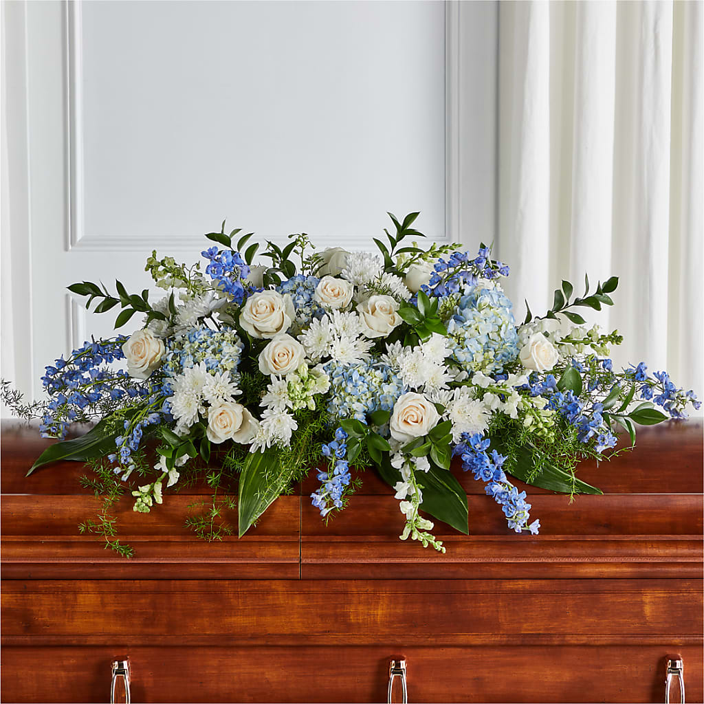 Timeless Essence Casket Spray – Pavilions, Pleasanton CA