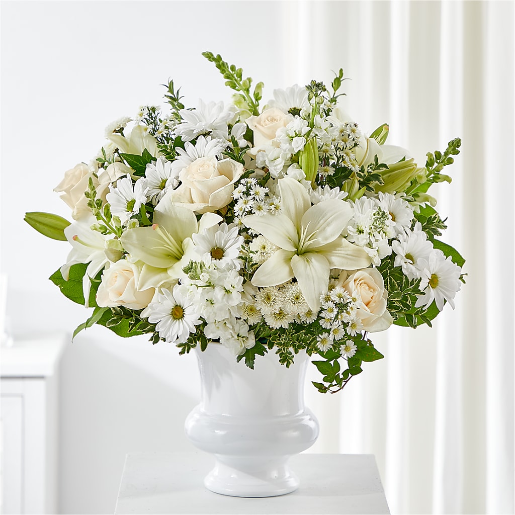 Uplifting Urn Arrangement – Pavilions, Pleasanton CA