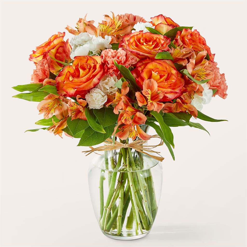 Apricot Glow Bouquet – Pavilions, Pleasanton CA