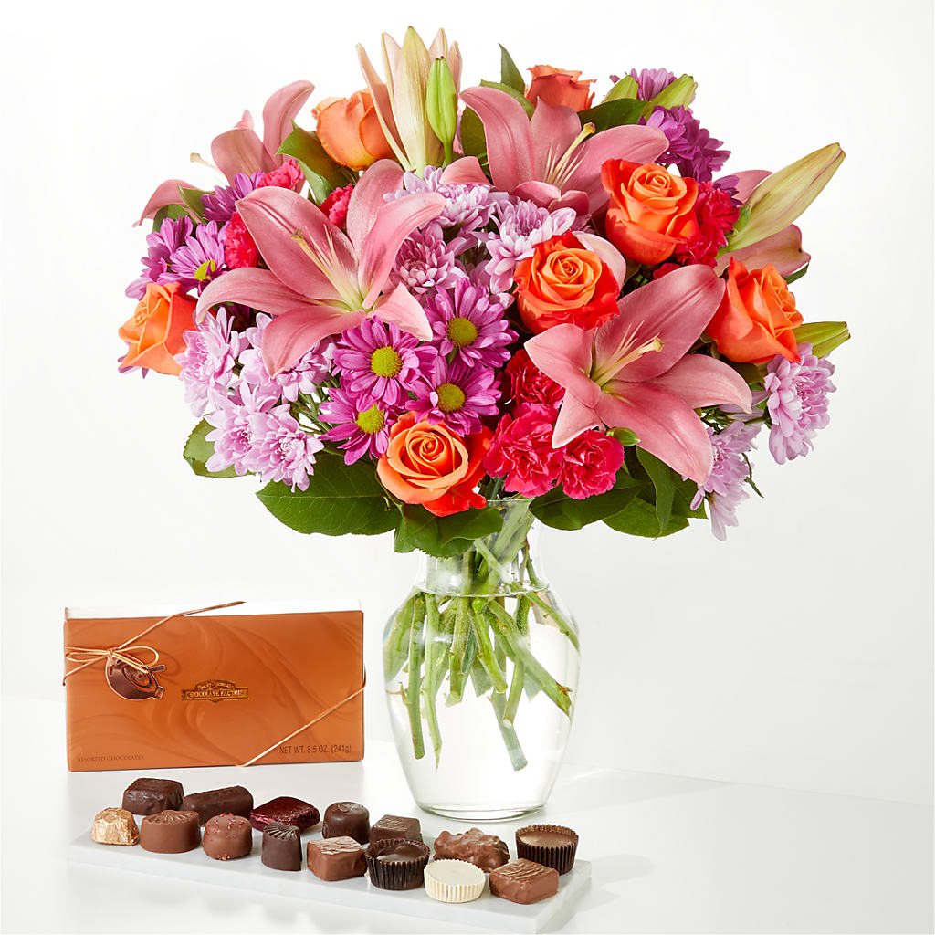 One and Only Bouquet and Chocolate Bundle – Pavilions, Pleasanton CA