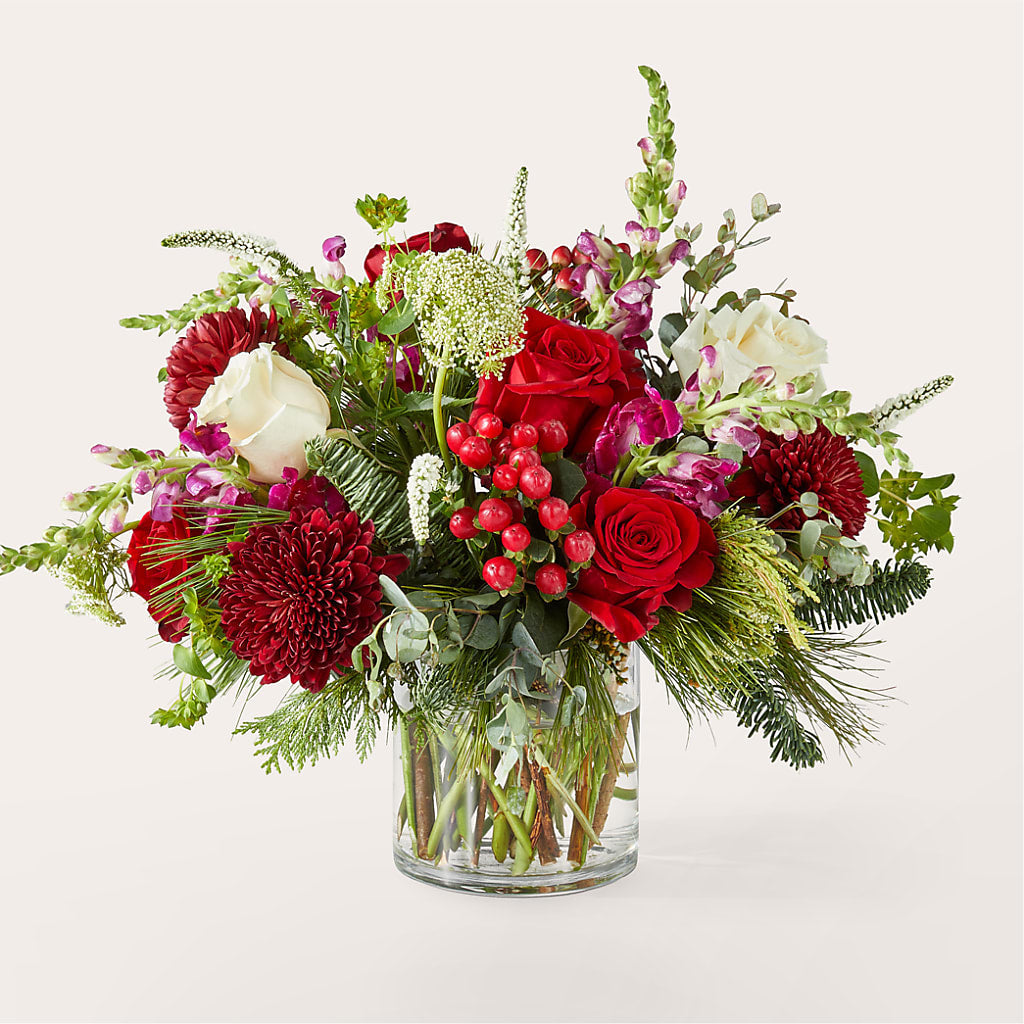 Cranberry Fizz Bouquet – Pavilions, Pleasanton CA