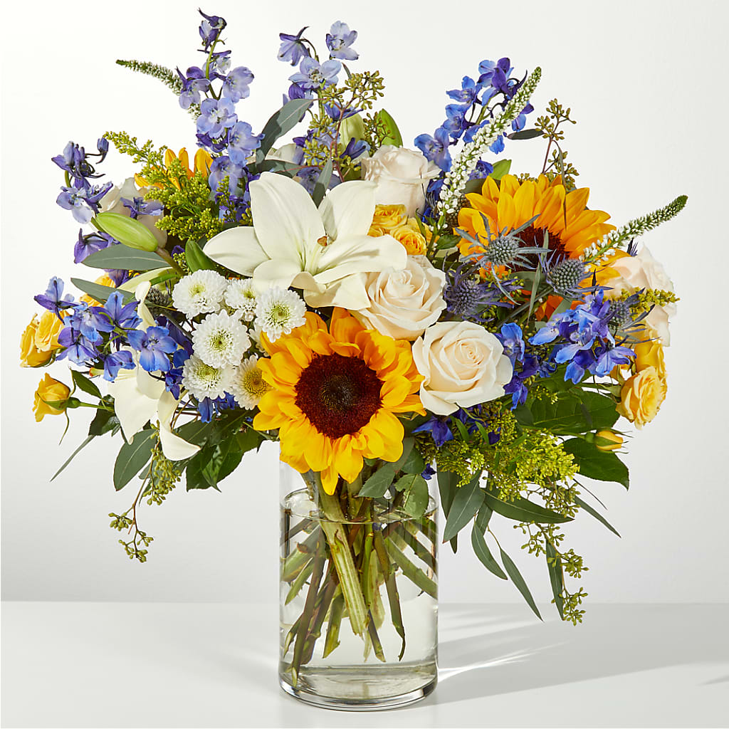 Wonderfully Sunny Bouquet – Pavilions, Pleasanton CA