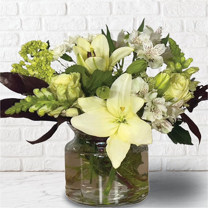 White Elegance Arrangement –  Pavilions, Pleasanton CA