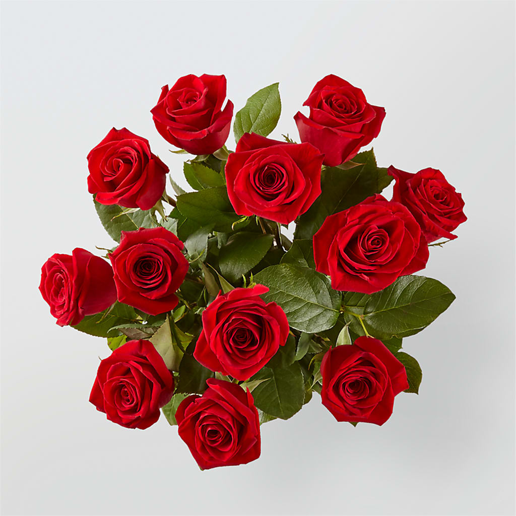 Long Stem Red Rose Bouquet –  Pavilions, Pleasanton CA
