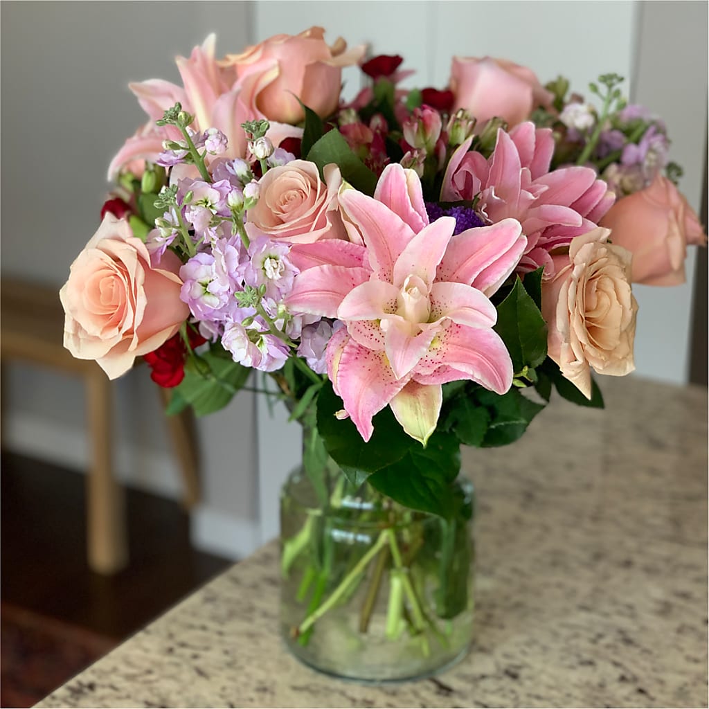 Romantique Bouquet –  Pavilions, Pleasanton CA