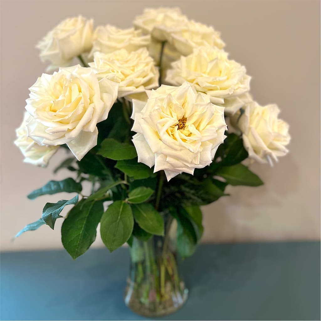 Long Stem Yellow Rose Bouquet –  Pavilions, Pleasanton CA