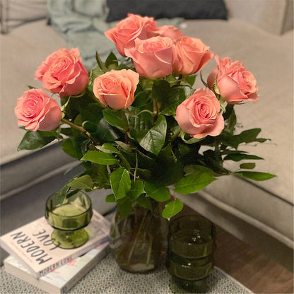 Long Stem Pink Rose Bouquet –  Pavilions, Pleasanton CA
