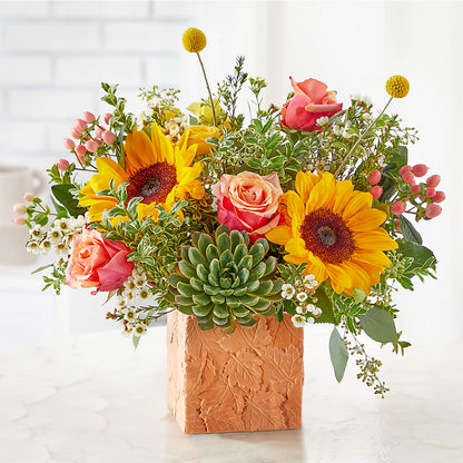 Sunflower Season Bouquet –  Pavilions, Pleasanton CA