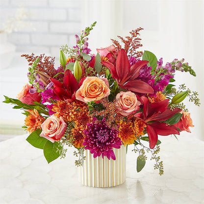 Burgundy Landscape Bouquet –  Pavilions, Pleasanton CA
