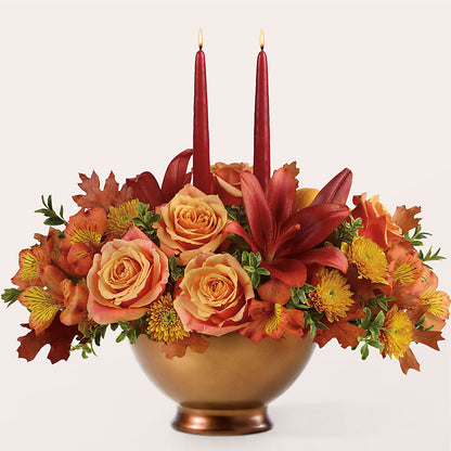 Harvest Table Centerpiece –  Pavilions, Pleasanton CA
