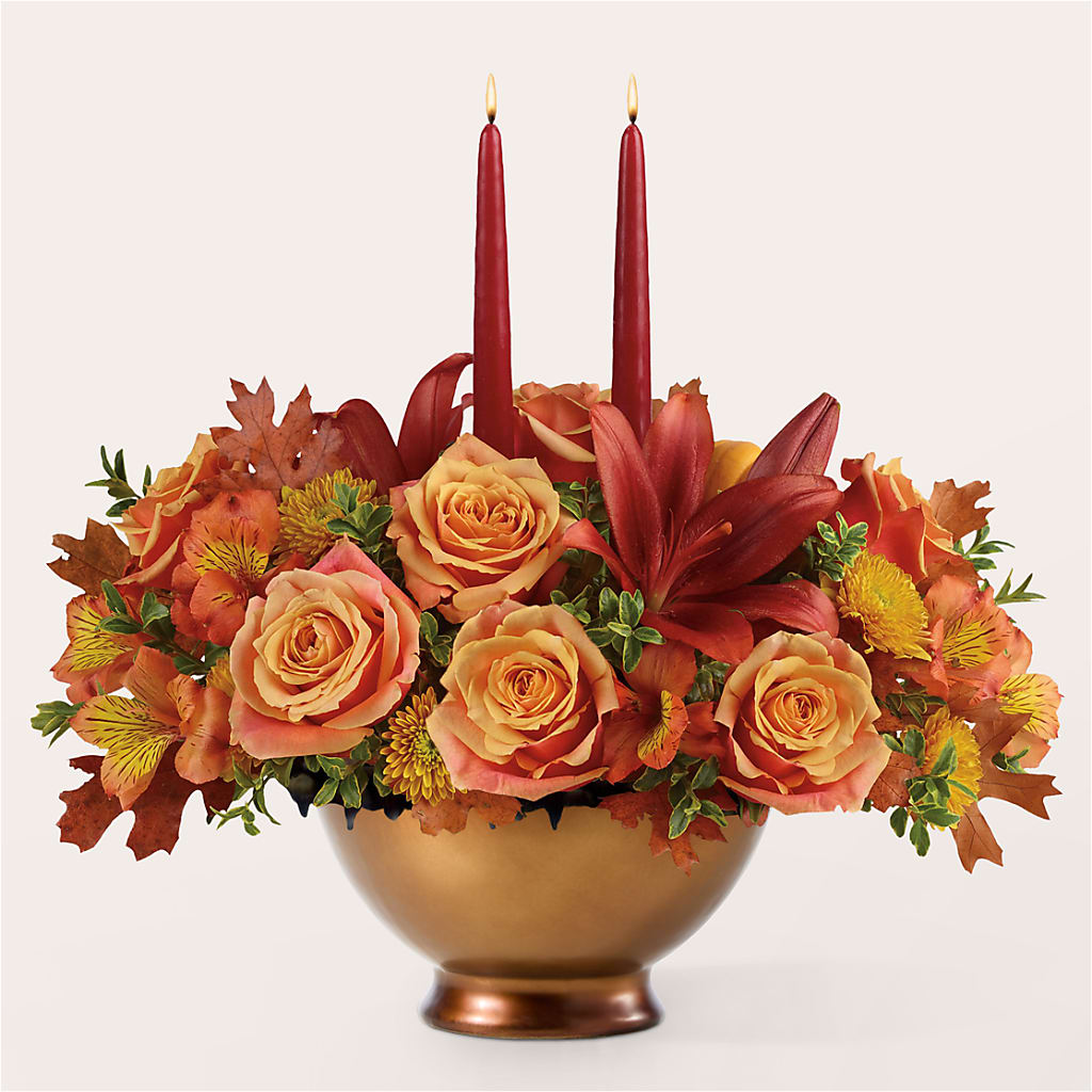 Harvest Table Centerpiece –  Pavilions, Pleasanton CA