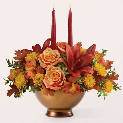 Harvest Table Centerpiece –  Pavilions, Pleasanton CA