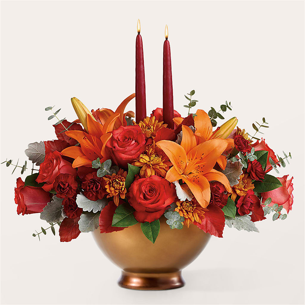 Fruits of Fall Centerpiece –  Pavilions, Pleasanton CA