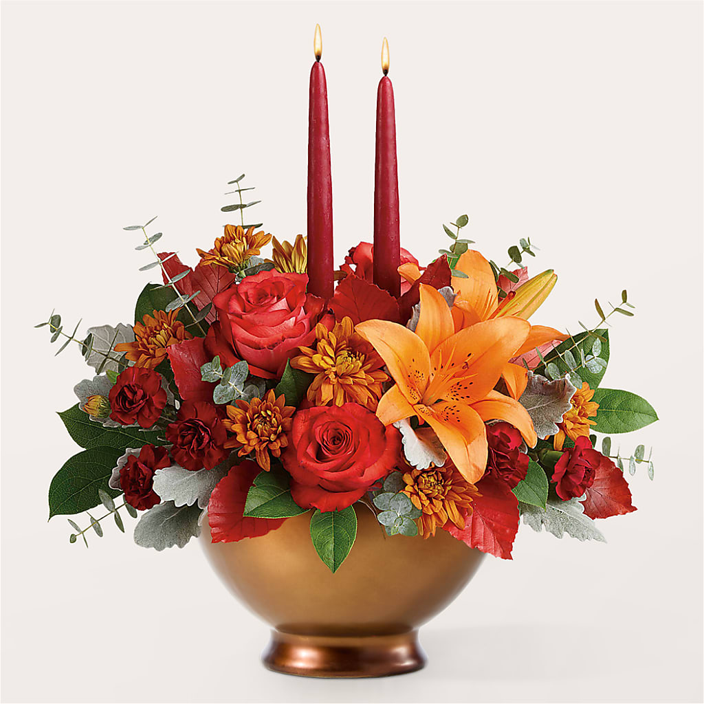 Fruits of Fall Centerpiece –  Pavilions, Pleasanton CA