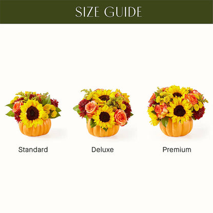 Golden Gourd Pumpkin Bouquet –  Pavilions, Pleasanton CA