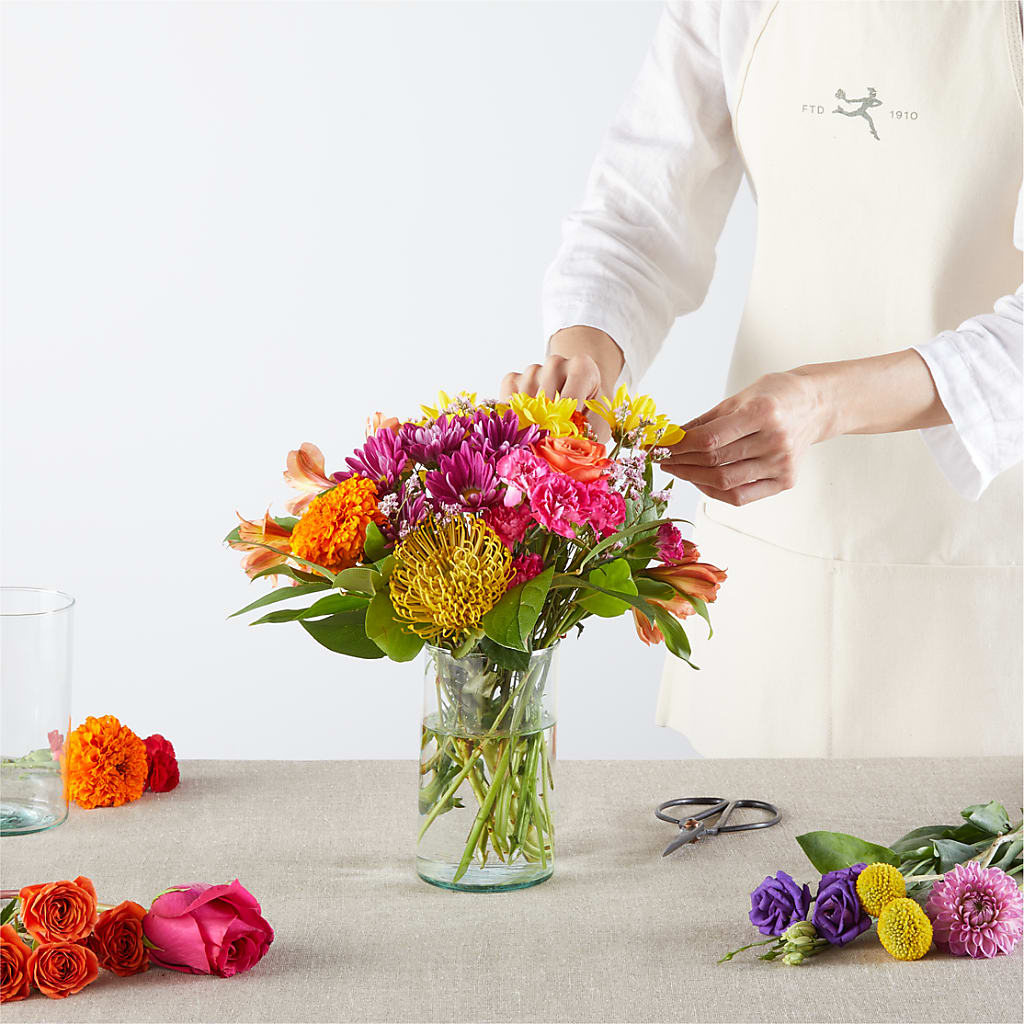 Feast of Color – A Florist Original –  Pavilions, Pleasanton CA