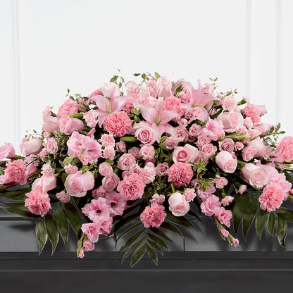 Garden of Comfort Casket Spray (Standard) –  Pavilions, Pleasanton CA