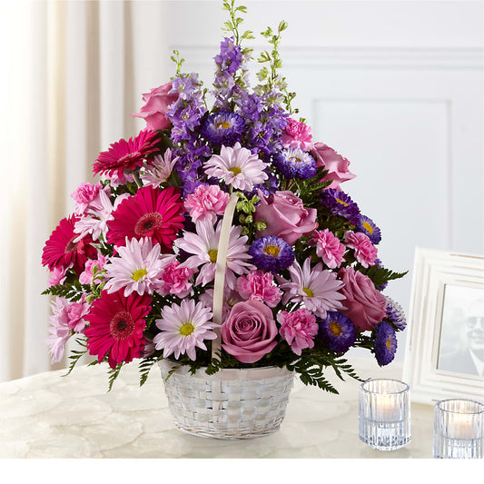 Pastel Peace Basket –  Pavilions, Pleasanton CA