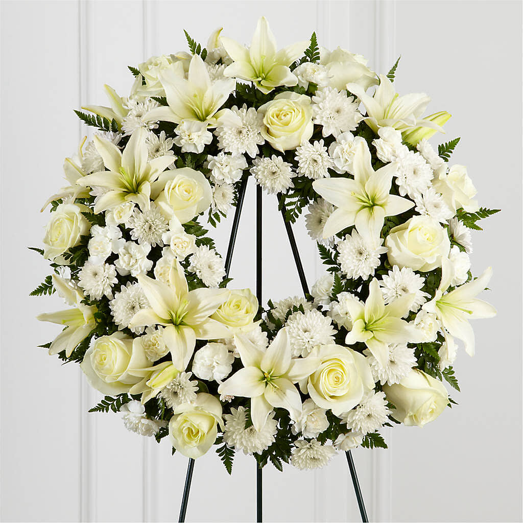Treasured Tribute Wreath –  Pavilions, Pleasanton CA