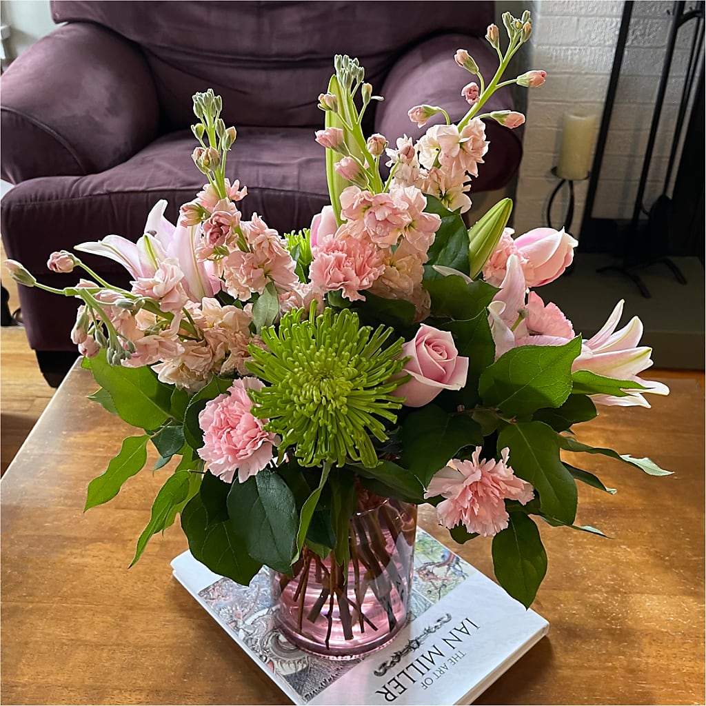 Pretty in Pink Bouquet –  Pavilions, Pleasanton CA