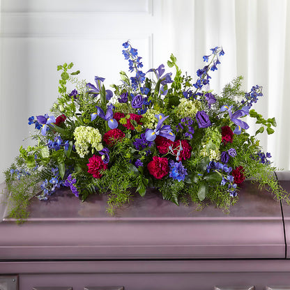 Always Treasured Casket Spray –  Pavilions, Pleasanton CA