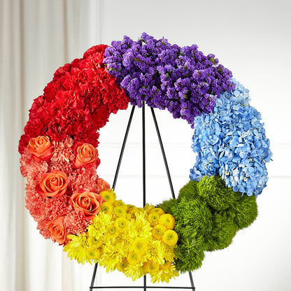Circle of Love Wreath –  Pavilions, Pleasanton CA