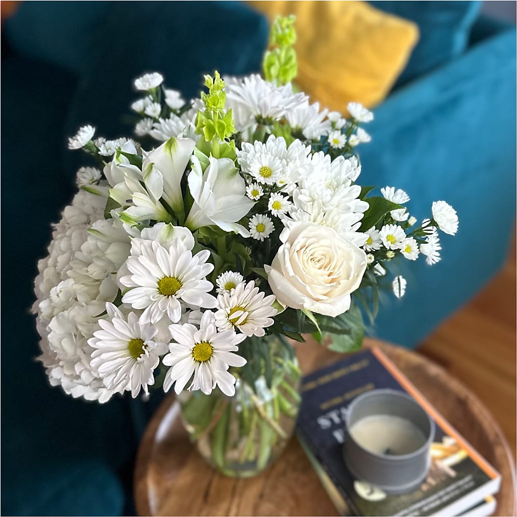 Classic Ivory – A Florist Original –  Pavilions, Pleasanton CA