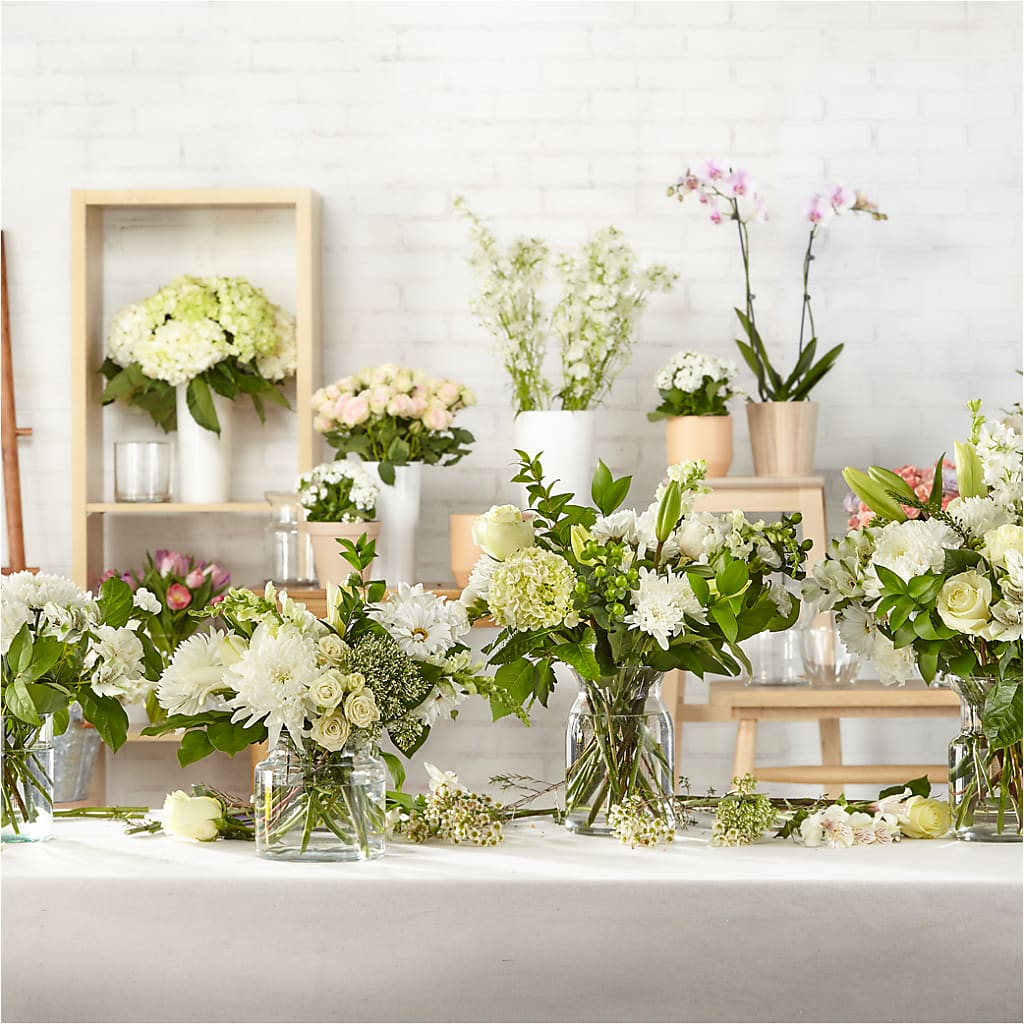 Classic Ivory – A Florist Original –  Pavilions, Pleasanton CA