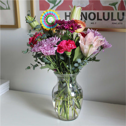Light of My Life Bouquet & Happy Birthday Topper –  Pavilions, Pleasanton CA