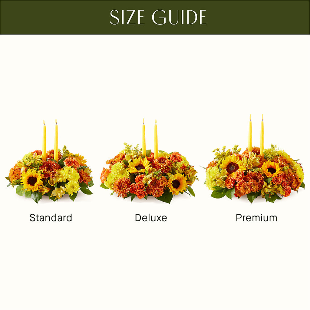 Autumn Harmony Centerpiece –  Pavilions, Pleasanton CA