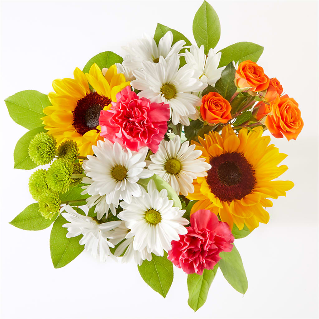 Sun-drenched Blooms Bouquet –  Pavilions, Pleasanton CA